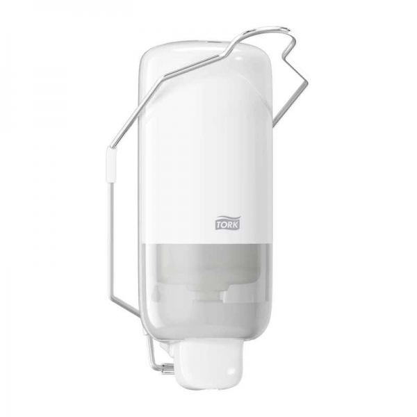 Tork Sıvı Sabun Dispenseri - Manivela Kollu Beyaz